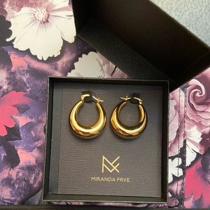 Miranda Frye Alice Hoop Gold✨